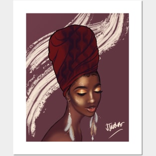 Afrikan Queen Posters and Art